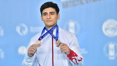 Avrupa Erkekler Artistik Cimnastik Şampiyonası'nda Bora Tarhan bronz madalya kazandı