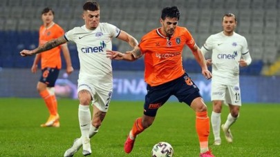 Başakşehir - Kasımpaşa: Nefes kesen maçta 4 gol,  1 kırmızı kart