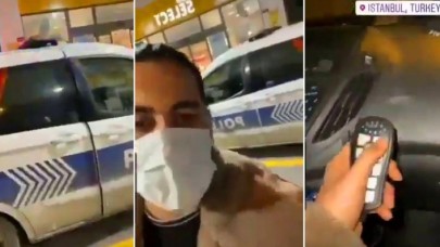 Bu kadarına da pes! İranlı YouTuber polis aracıyla İstanbul’da tur attı
