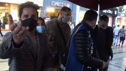 Cezayı yiyince "Ben ünlüyüm,  beni çekmeyin" dedi