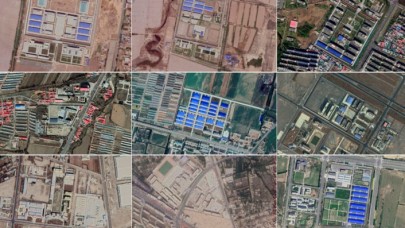 Çin'in Sincan'da toplama kamplarında fabrika kurup,  Müslüman Uygur Türklerini zorla çalıştırdığı iddia edildi