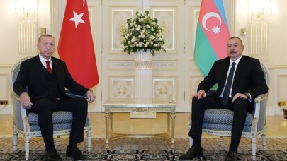 Cumhurbaşkanı Erdoğan,  Aliyev'le görüştü