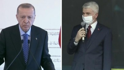 Erdoğan'ın katıldığı ilk milli helikopter motorunun teslim töreninde kriz: Hakkımızı helal etmiyoruz
