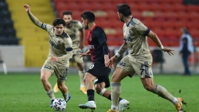 Fenerbahçe'ye Gaziantep'te soğuk duş