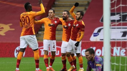 Galatasaray,  Hatayspor'u yendi ve zirveye ortak oldu