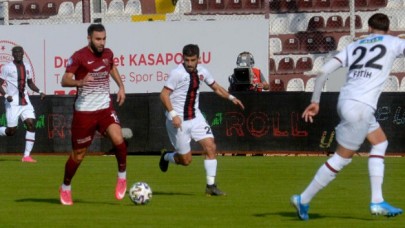Hatayspor - Fatih Karagümrük: 4 gol,  2 kırmızı kart