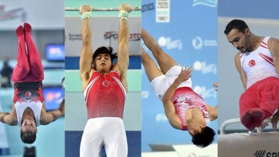 Helal olsun çocuklar: Avrupa Erkekler Artistik Cimnastik Şampiyonası'nda 8 madalya