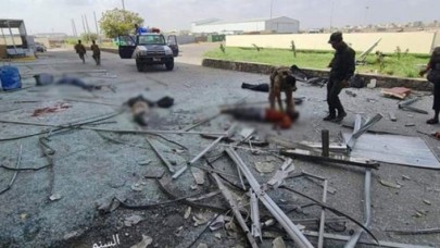 Hükümet yetkililerini taşıyan uçağın inişi esnasında büyük patlama: 5 ölü!