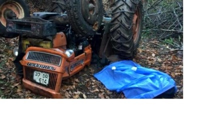 Kastamonu'da devrilen traktörün altında kalan İsmail Uğurlu öldü