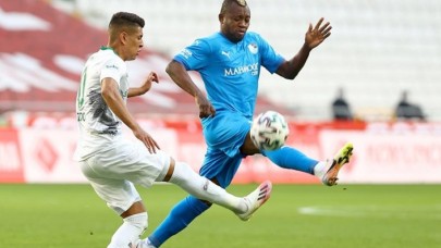 Konyaspor - Erzurumspor: Her iki yarıda 1'er gol