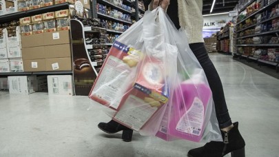 Plastik poşetin yeni yıldaki ücreti belirlendi