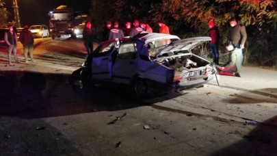 Samsun'da feci kaza: Serkan Çay ve Fatma Çay öldü