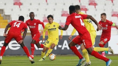 Sivasspor - Villarreal: Sivasspor haftaya bıraktı