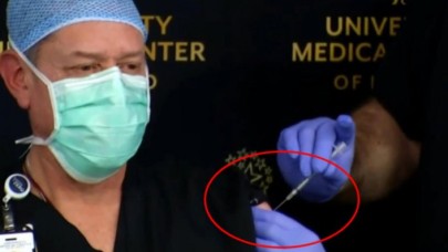 Skandal aşı iddiası: ABD'deki bu görüntüler olay oldu