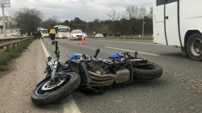Tekirdağ'da motosiklet kazası: Kadri Yaman öldü,  Aysel Özkul ağır yaralı