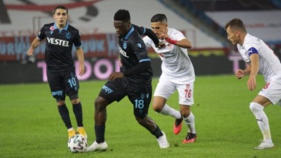 Trabzonspor ile Sivasspor maçında 2 gol