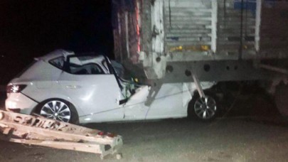 Uşak'ta kaza: Refik Turhan öldü