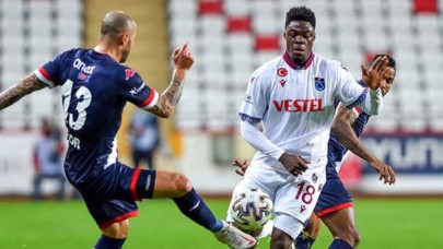 Antalyaspor - Trabzonspor: 2 gol,  1 kırmızı kart,  1 penaltı