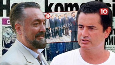 Arşivden çıktı: Acun Ilıcalı ile Adnan Oktar aynı karede