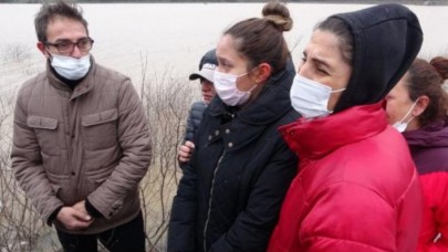 Ayvacık'ta gölete düşen araçtaki Mürsel Meracıoğlu ile Filiz Saydoğan Çiçek kayboldu