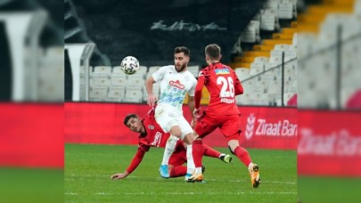 Beşiktaş - Çaykur Rizespor: Tek gol yetti   