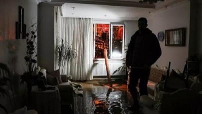 Büyükçekmece'de sağanak nedeniyle su baskını