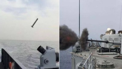 Doğu Akdeniz'de atış eğitimi yapıldı