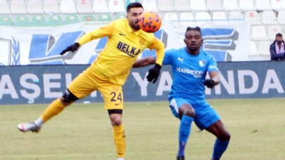 Erzurumspor - Ankaragücü: 1 gol,  3 kırmızı kart