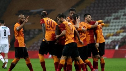 Galatasaray,  Gençlerbirliği'ne gol yağdırdı