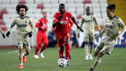 Galibiyet serisi Sivas'ta bitti: Fenerbahçe stop etti!