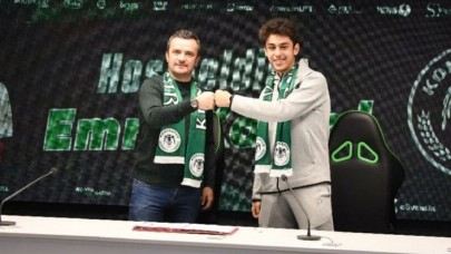 Konyaspor Teknik Direktörü İsmail Kartal,  oğlunu Konyaspor'a transfer etti!