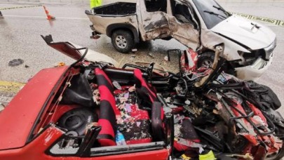 Korkunç kaza: İlyas Akbulut ve Fatmanur Akbulut öldü