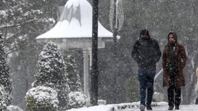 Meteoroloji'den 13 il için kar uyarısı