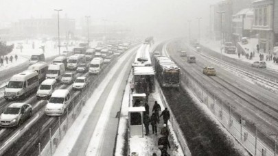 Meteoroloji'den İstanbul için 4 günlük kar yağışı tahmini