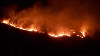 Trabzon'da korkutan yangın