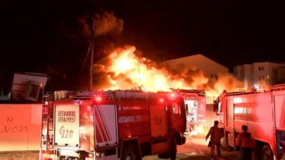 Ümraniye'de yangın