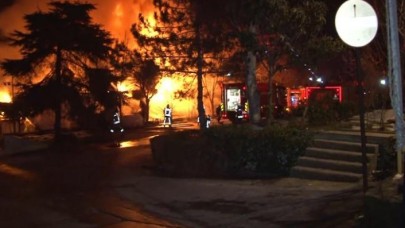 Boğaziçi Üniversitesi'nde yangın