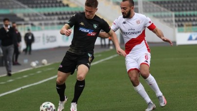 Denizlispor-Antalyaspor: 2 gollü maç