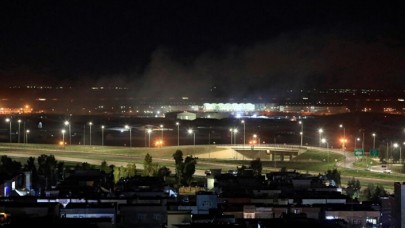 Irak'ta ABD üssünün de bulunduğu havaalanına füzeli saldırı
