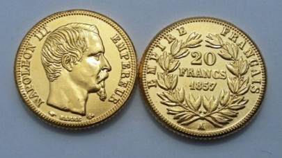 İstanbul Havalimanı'nda Napolyon dönemine ait altın para yakalandı