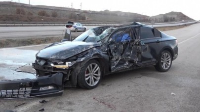 Kırıkkale'de kaza: Mehmet Turgut öldü,  Selçuk Sakmaz ağır yaralandı