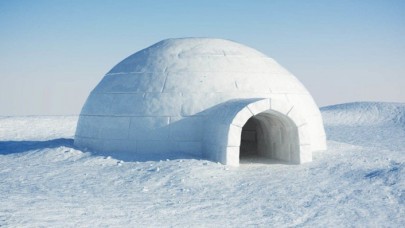 “Kış-2021 Tatbikatı"nda komandolar geceyi "iglo" evlerde geçirdi