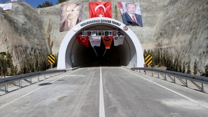 Kızılcahamam-Çerkeş Tüneli' açıldı
