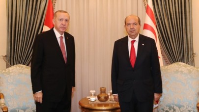 KKTC Cumhurbaşkanı Tatar,  Cumhurbaşkanı Erdoğan'ın doğum gününü kutladı