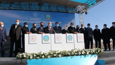Malatya Havalimanı Yeni Terminal Binası'nın temeli atıldı