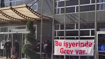 Maltepe Belediyesinde işçiler greve başladı