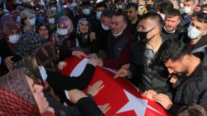 PKK'nın şehit ettiği Aydın Köse,  gözyaşları içinde son yolculuğuna uğurlandı