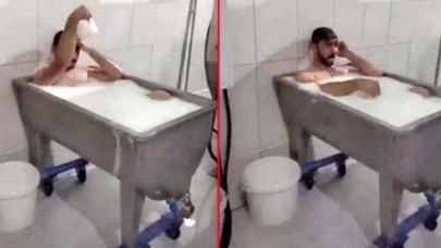 Süt kazanında yıkanıp günlerce konuşulmuştu: O sütçü bakın artık ne iş yapıyor!