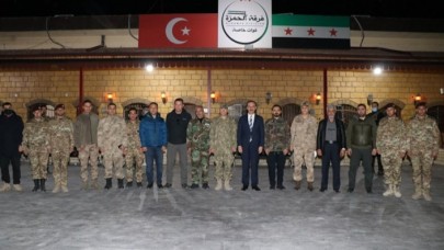 Vali Erin,  Rasulayn Müşterek Karargah Komutanlığını ziyaret etti