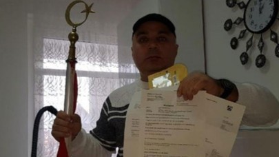 Yıldız ve hilal kesici alet sayıldı!